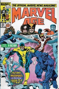 Marvel Age 33/1985