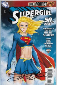Supergirl 50/2010 + Autograf Jamal Igle COA