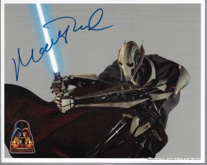 Star Wars Fotos z autografem : Matthew Wood