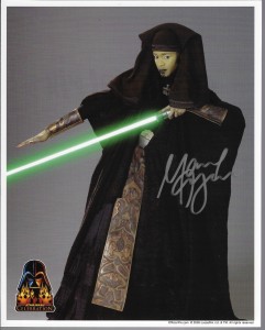 Star Wars Fotos z autografem : Mary Oyaya