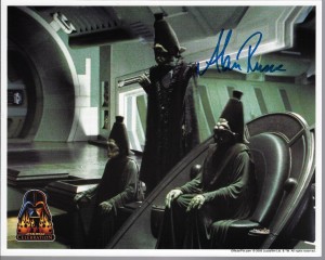 Star Wars Fotos z autografem : Alan Ruscoe B