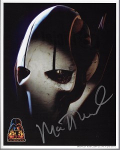 Star Wars Fotos z autografem : Matthew Wood B
