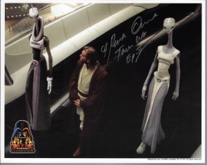Star Wars Fotos z autografem : Rena Owen B