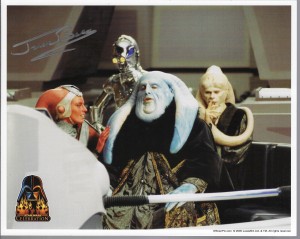 Star Wars Fotos z autografem : Jerome Blake