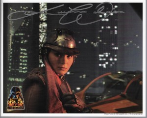 Star Wars Fotos z autografem : Laura Ivill