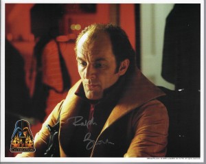 Star Wars Fotos z autografem : Ralph Brown B