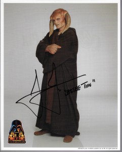 Star Wars Fotos z autografem : Jesse Jensen B