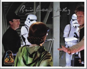 Star Wars Fotos z autografem : Barrie Holland