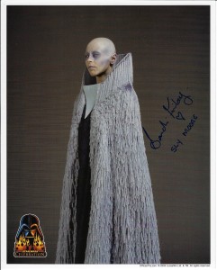 Star Wars Fotos z autografem : Sandi Finlay B