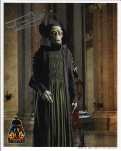 Star Wars Fotos z autografem : Jerome Blake C