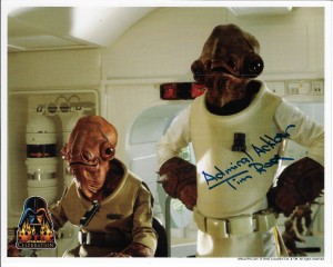 Star Wars Fotos z autografem : Tim Rose  B