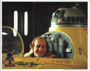 Star Wars Fotos z autografem : Ralph Brown C