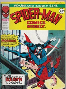 Spider-man Comics Weekly 139/1975  KEY Morbius