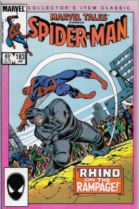 Marvel Tales Starring Spider-man 183/1986 