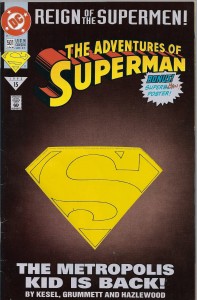 Adventures of Superman 501/1993 Die-Cut Variant