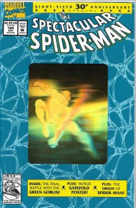 The Spectacular Spider-man 189/1992 HOLO + Plakat