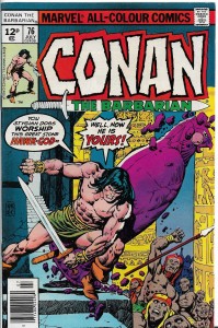 Conan The Barbarian 76/1977 