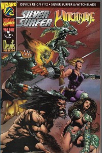 Dark Reign 1/2 Silver Surfer Witchblade 1997