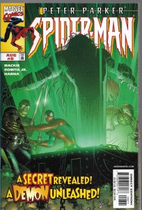 Peter Parker Spider-man 8/1999 KEY