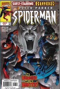 Peter Parker Spider-man 7/1999 Blade