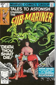 Tales of Astonish 13/1980  Sub-Mariner