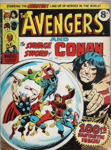 The Avengers and the Savage Sword of Conan 100/1975