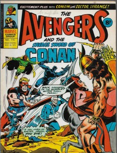 The Avengers and the Savage Sword of Conan 115/1975