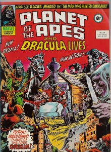 Planet of the Apes and Dracula Lives 93/1976