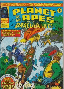 Planet of the Apes and Dracula Lives 99/1976