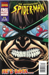 The Astonishing Spider-man 72/2001 + Plakat 