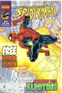 The Astonishing Spider-man 69/2001 + Plakat