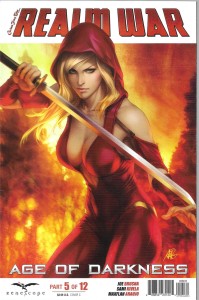 Grimm Fairy Tales presents Realm War : Age of Darkness 5/2014  ARTGERM