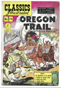 Classics Illustrated : The Oregon Trail 72/1958
