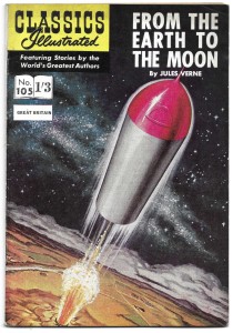 Classics Illustrated : From Earth to the Moon 105/1956