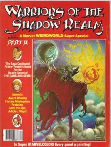 Marvel Super Special 12/1979  Warriors of the Shadow Realm