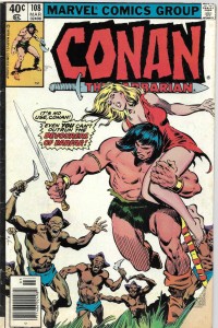 Conan The Barbarian 108/1980 