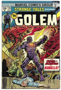 Strange Tales & The Golem 176/1974
