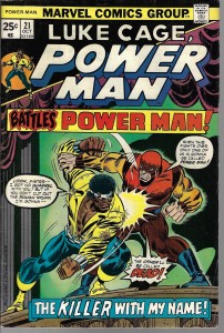 Power Man 21/1974  Luke Cage 