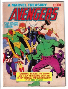 The Avengers Treasury Edition 1982