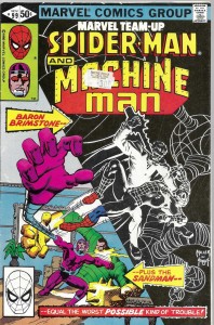 Marvel Team-up : Spider-man and Machine Man 99/1980