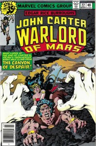 John Carter Warlord of Mars 22/1979
