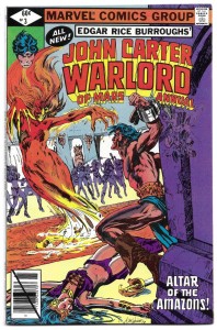 John Carter Warlord of Mars Annual 3/1979