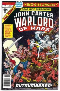 John Carter Warlord of Mars Annual 2/1978