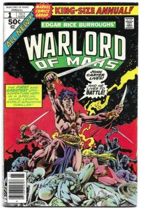 John Carter Warlord of Mars Annual 1/1977