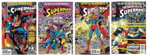 Superman : Battle for Metropolis Crossover 1-4/1994