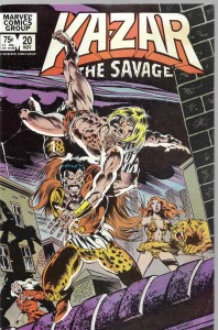 Ka-Zar The Savage 20/1982