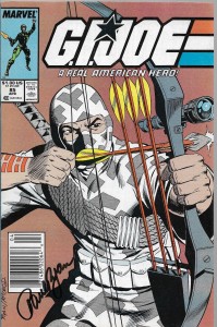 G.I. Joe : A REAL American Hero 85/1989 + Autograf