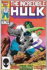 The Incredible Hulk 326/1986  KEY  
