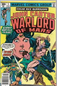 John Carter Warlord of Mars 5/1977 