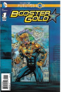 Booster Gold : Future End 1/2014  Lenticular ( 3d ) 
